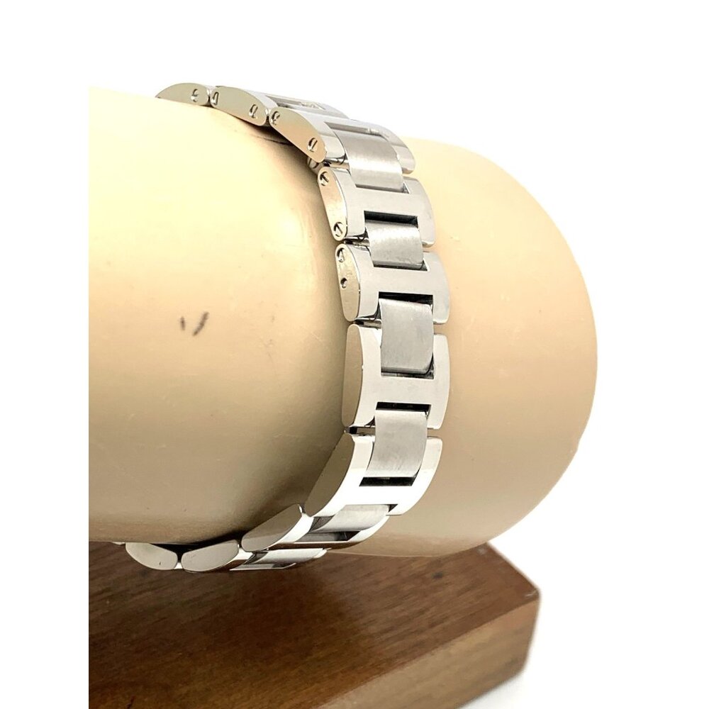 Cartier Ballon Bleu Women's Watch 3489 Swiss Automatic Diamond Dial Steel 33mm - Picture 11 of 14
